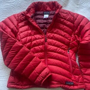 Patagonia Red Puffer Jacket
